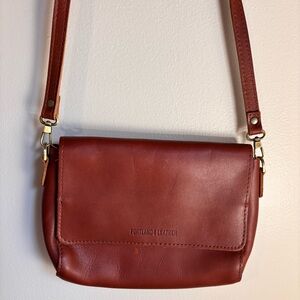 Portland Leather Women's Brown Crossbody Bag